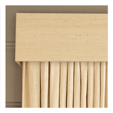 Drapery cornices