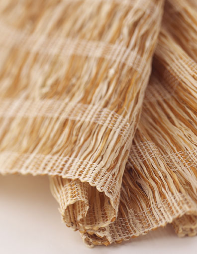 29 Bleached and Natural Flax detail